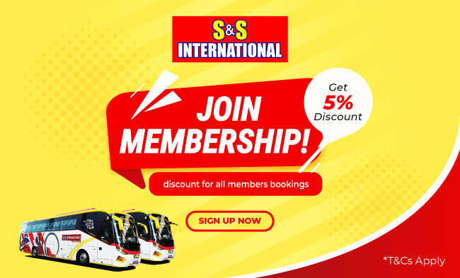 Enjoy 5% OFF on all member booking